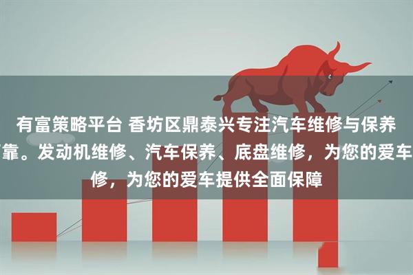 有富策略平台 香坊区鼎泰兴专注汽车维修与保养，服务专业可靠。发动机维修、汽车保养、底盘维修，为您的爱车提供全面保障